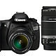 Canon 佳能 EOS 60D 双镜头套机（EF-S 18-55/EF-S 55-250）