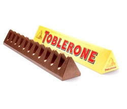 手慢无：TOBLERONE 瑞士三角 牛奶巧克力 100g*2