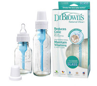 Dr.Brown’s  布朗博士 玻璃标准奶瓶套装BL203+婴儿奶瓶BL161