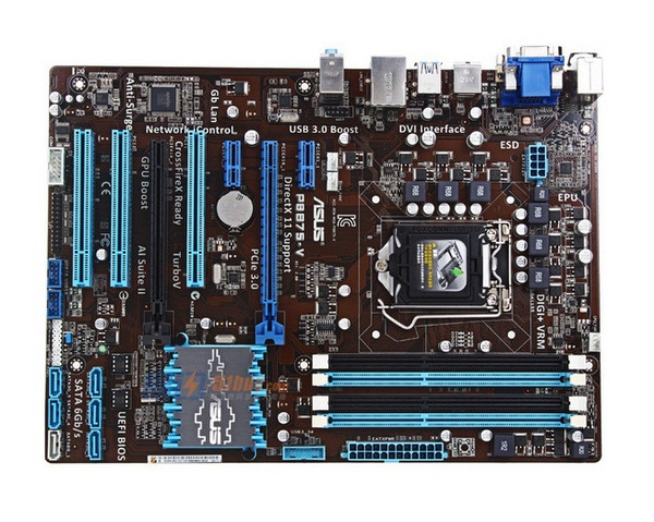 限华东：ASUS 华硕 P8B75-V主板（Intel B75芯片组/LGA1155/USB3.0）