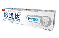 舒适达 专业修复牙膏 美白配方 100g