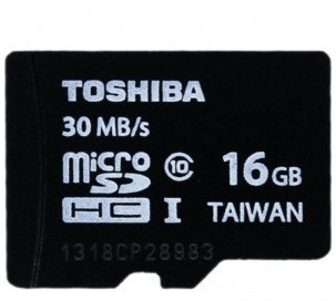 限西南:Toshiba 东芝 16G microSDHC 存储卡(Class10/UHS)