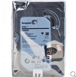 Seagate 希捷 SV35.5 Series ST2000VX000 SATA3接口 2TB 监控台式机硬盘