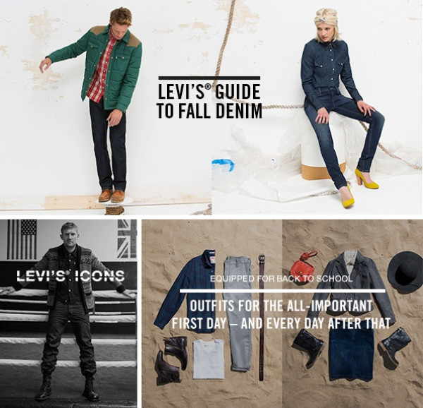 促销活动：levi's 美国官网 牛仔服饰
