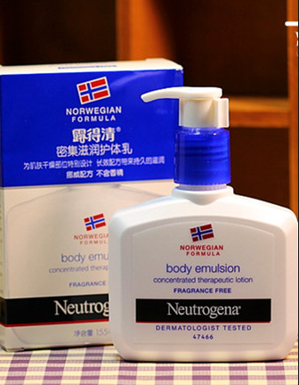 Neutrogena 露得清 密集滋润护体乳155ml