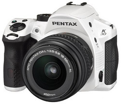 Pentax 宾得 K-30 DAL 18-55 数码单反相机 白色