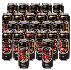 FAXE 法克 10%黑啤酒500ml*24罐