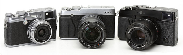 X-E1与自家x100和X-Pro1