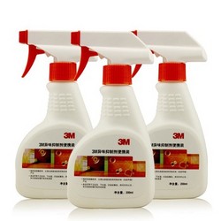 再特价：3M 思高 异味抑制剂（车家两用）200ml*3瓶