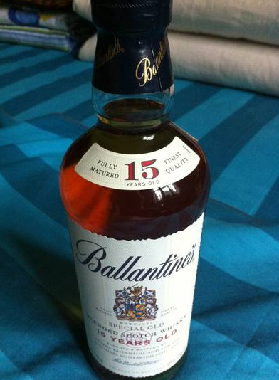 Ballantine's 百龄坛 15年苏格兰威士忌 700ml+百加得朗姆酒275ml