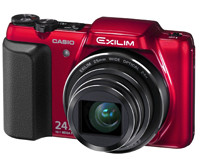 CASIO 卡西欧 EX-ZS200 长焦数码相机（荡漾红）