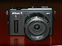 Nikon 尼康 1 AW1 11–27.5mm f/ 3.5–5.6镜头 防水微单套机 黑色（带GPS）