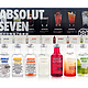 Absolut Vodka 酒版迷你装 绝对伏特加 7味酒