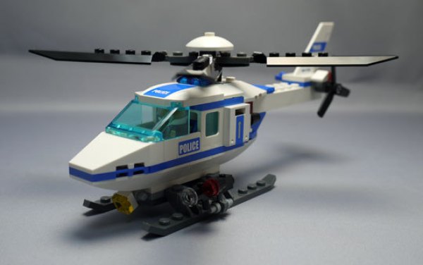 lego 乐高 城市系列 l7741 警察直升机