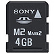 怀旧族：SONY 索尼 Memory Stick Micro (M2) 记忆棒（4GB）