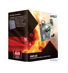 AMD A8 3870 (3.0GHz/4M/HD6550D/100W/32nm/FM1) 盒装