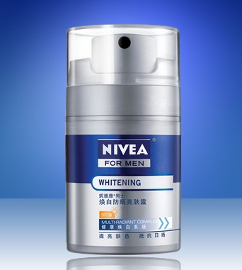 NIVEA 妮维雅 男士焕白防晒亮肤露