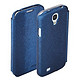 ROCK 洛克 大都市侧翻系列 保护套 适用于三星 I9500/Galaxy S4 深蓝色