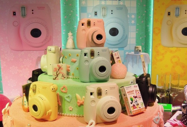 FUJIFILM 富士 instax mini 8 一次成像相机(黄色)