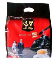 限华东：G7 越南中原 黑咖啡16g*50包 800g