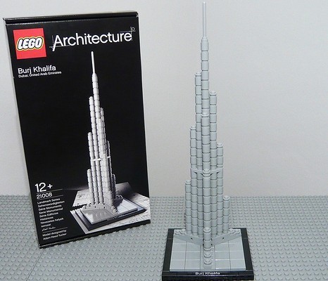 lego穷三代 篇六十三:lego 乐高 architecture 建筑系列 21031 burj