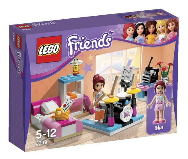 双重优惠:LEGO 乐高 女孩系列 米娅的卧室 3939