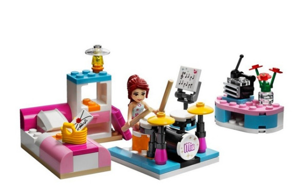 双重优惠:LEGO 乐高 女孩系列 米娅的卧室 3939