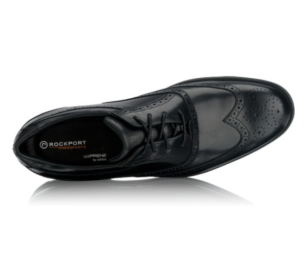 大脚福利：Rockport 乐步 Dressports TruWALK Wingtip 男款系带休闲皮鞋