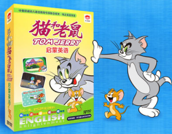 《猫和老鼠启蒙英语》（18DVD+画册）