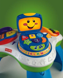 历史低价：Fisher-Price 费雪 P8017 宝宝学习桌 (双语版)