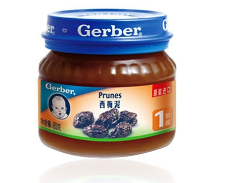 Gerber 嘉宝 一段西梅泥 80g