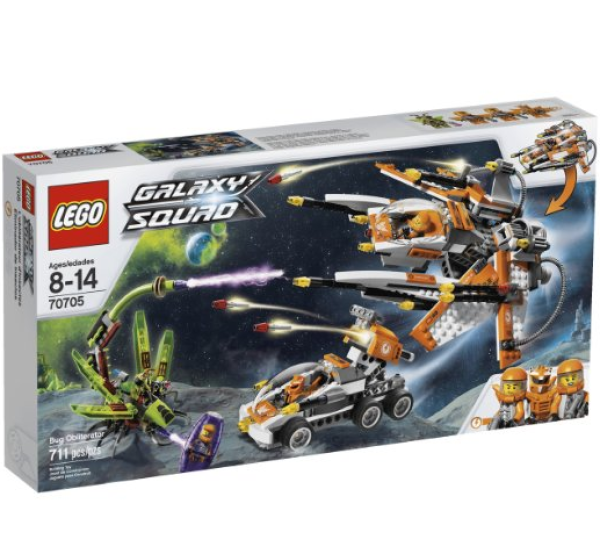 lego乐高 70705 银河战队 space bug obliterator
