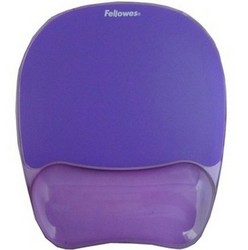 FeIlowes 范罗士 CRC91441 水晶硅胶 鼠标垫（魅惑紫）