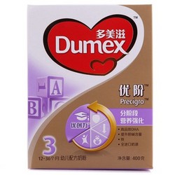 Dumex 多美滋 金装优阶3段 幼儿配方奶粉 400g