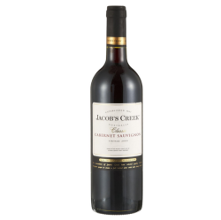 上海仓：Jacob's Creek 杰卡斯 经典系列 赤霞珠 干红葡萄酒 750ml*2瓶