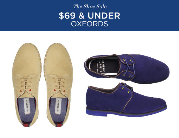 $69 & UNDER: OXFORDS