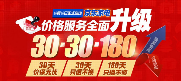 消费提示:京东商城 家电商品 政策升级