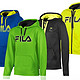  Fila 斐乐 Men's Performance Hoody - Full Zip or Pullover　