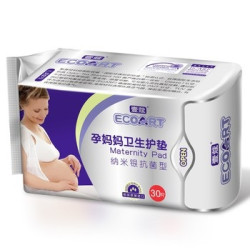 ECOART 壹蔻 孕妈妈 卫生护垫 30片装