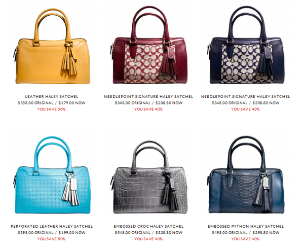Coach Factory 工厂店 全场低价促销