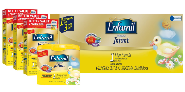 Enfamil 美赞臣 婴幼儿1段奶粉 121.8 oz套装