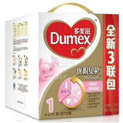 DUMEX 多美滋 金装优阶 贝护婴儿配方奶粉 1200g