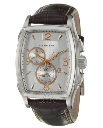 HAMILTON 汉密尔顿 Jazzmaster Square系列 H36412555 男款计时腕表