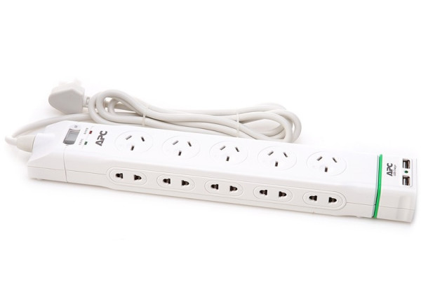 APC P10U-CN 11位插座（600焦耳、双USB、1.8米）
