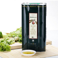 新低价：Hojiblanca 白叶 特级初榨橄榄油 5L罐装