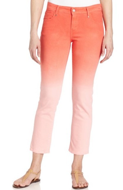 Levi's 李维斯 Mid Rise Skinny Ankle女款渐变色牛仔裤