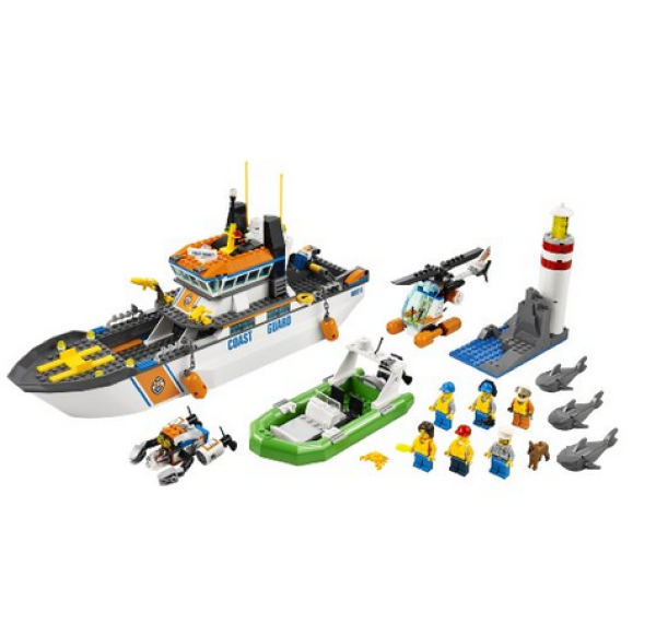 LEGO 乐高 城市系列 海岸警卫队巡逻