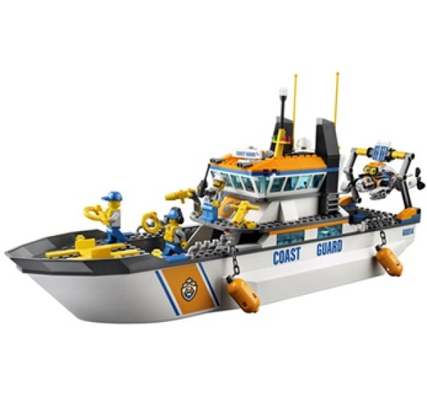 lego乐高城市系列海岸警卫队巡逻