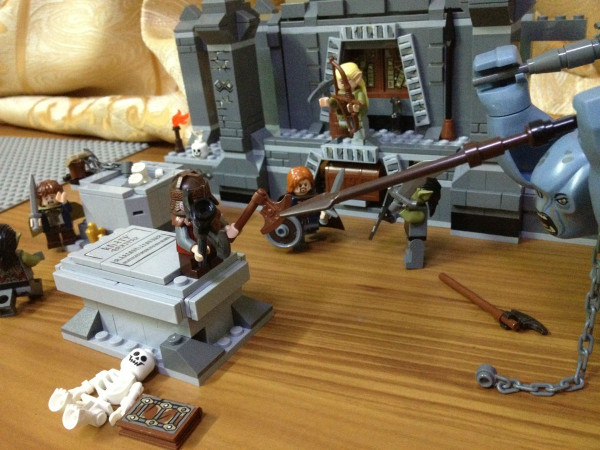 lego乐高9473指环王系列莫利亚矿坑