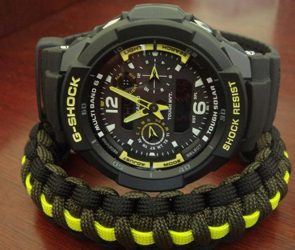 CASIO 卡西欧 GW3500B-1A 飞行员系列 男士运动腕表(太阳能、6局电波)